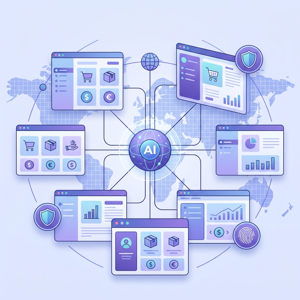 AI Multi-Account Security Operation Diagram